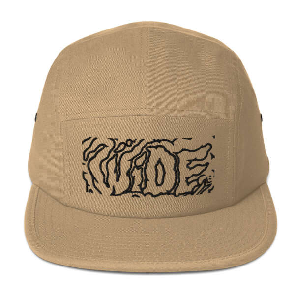 mockup cap Wide Front khaki 1